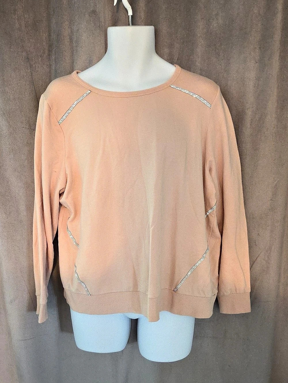 Torrid Pink Crewneck Sweatshirt Size 1